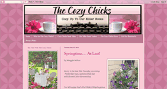 Desktop Screenshot of cozychicksblog.com